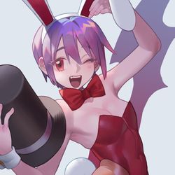 This is a pixiv picture whose title is Bunny Suit Lilith.