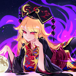 This is a pixiv picture whose title is ムーン.