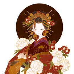This is a pixiv picture whose title is 待ちあぐむ.