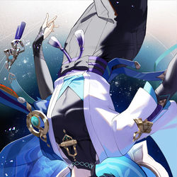 This is a pixiv picture whose title is 放浪者.