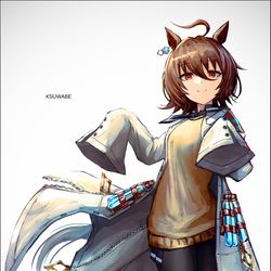 This is a pixiv picture whose title is アグネスタキオン.