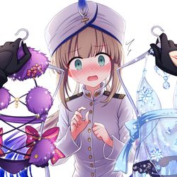 This is a pixiv picture whose title is 究極の選択.