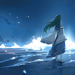 This is a pixiv picture whose title is 翻涌.