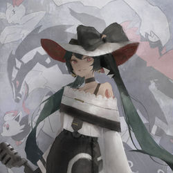 This is a pixiv picture whose title is ポケミク.
