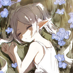 This is a pixiv picture whose title is Frieren.