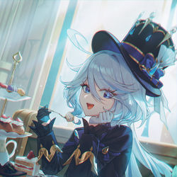 This is a pixiv picture whose title is フリーナ.