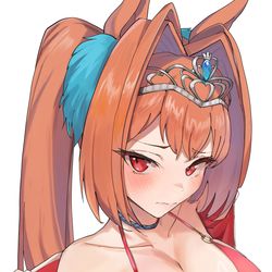 This is a pixiv picture whose title is 水着ダイワスカーレット.