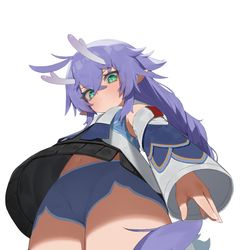 This is a pixiv picture whose title is 白露.