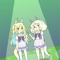 This is a pixiv picture whose title is ユニ！ミラ！.