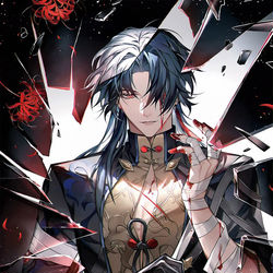 This is a pixiv picture whose title is 不復存在.