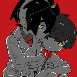 This is a pixiv picture whose title is きみをこの手で.
