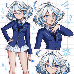 This is a pixiv picture whose title is フリーナ.