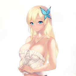 This is a pixiv picture whose title is まだ暑い….