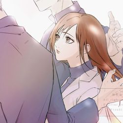 This is a pixiv picture whose title is 未来の過去で、また.