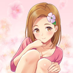 This is a pixiv picture whose title is アロマなおねえさん.