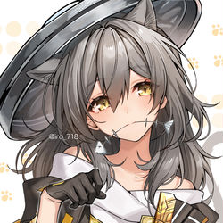 This is a pixiv picture whose title is にゃん.