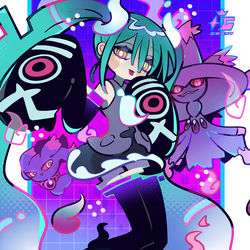 This is a pixiv picture whose title is ゴーストミク.