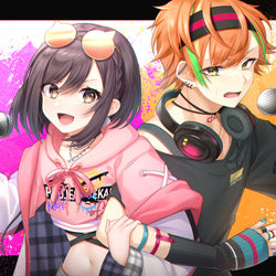 This is a pixiv picture whose title is ヒップホップのめ⚡️.