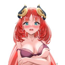 This is a pixiv picture whose title is 見ない！.