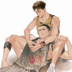 This is a pixiv picture whose title is after.