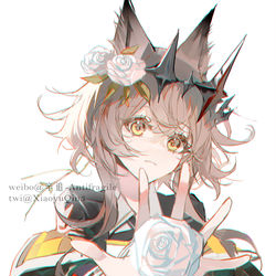 This is a pixiv picture whose title is 🌸.