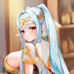 This is a pixiv picture whose title is ロエンナ.