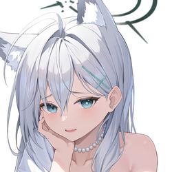 This is a pixiv picture whose title is シロコ.
