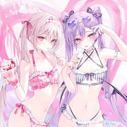This is a pixiv picture whose title is たべる？.