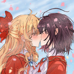 This is a pixiv picture whose title is Relaire Kiss.