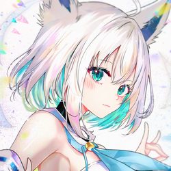 This is a pixiv picture whose title is KEMOMIMI.