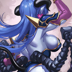 This is a pixiv picture whose title is 魔将軍のおしり.