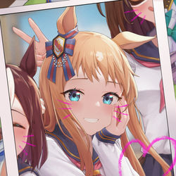 This is a pixiv picture whose title is 9月のウマ娘.
