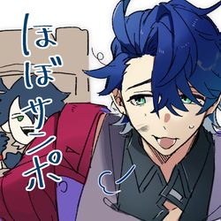 This is a pixiv picture whose title is ポろぐ.