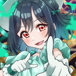 This is a pixiv picture whose title is 栞子ちゃんお誕生日おめでとうございます！.