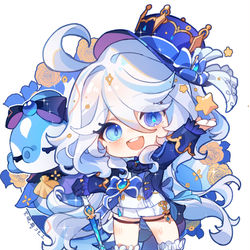 This is a pixiv picture whose title is 芙芙.