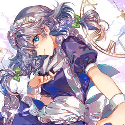 This is a pixiv picture whose title is 十六夜咲夜.