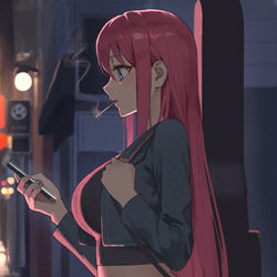 This is a pixiv picture whose title is 後藤ひとり、24歳.