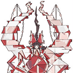 This is a pixiv picture whose title is 霊夢さん。.