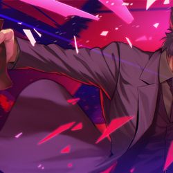 This is a pixiv picture whose title is 切嗣.
