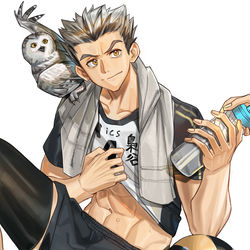 This is a pixiv picture whose title is 赛后兔.