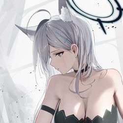 This is a pixiv picture whose title is シロコ＊テラー　49日目.