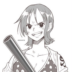 This is a pixiv picture whose title is アラバスタ　ナミさん.