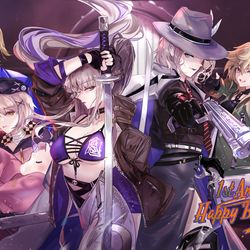 This is a pixiv picture whose title is 無期迷途1周年.