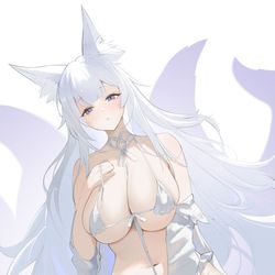 This is a pixiv picture whose title is 大狐狸.