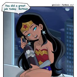 This is a pixiv picture whose title is Wonder Woman.