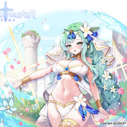 This is a pixiv picture whose title is 【お仕事】ソードマスターストーリー.