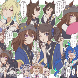 This is a pixiv picture whose title is ウマ娘ライブレポ.
