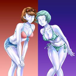 This is a pixiv picture whose title is Yukari - Fuuka the mannequins!.