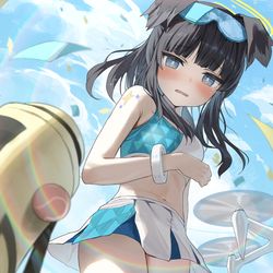This is a pixiv picture whose title is 猫塚ヒビキ　５０日目.