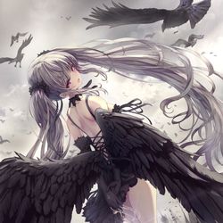 This is a pixiv picture whose title is きらきらが欲しかったらここまでおいで.